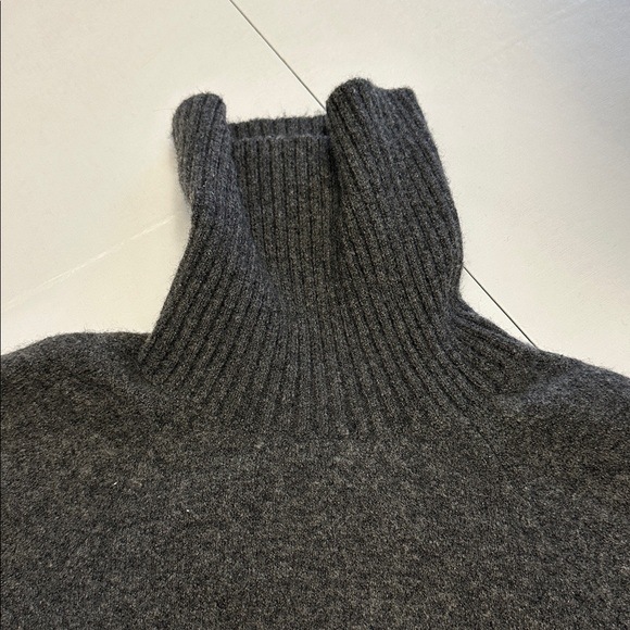J. Crew Charcoal Turtleneck Sweater - Picture 2 of 3